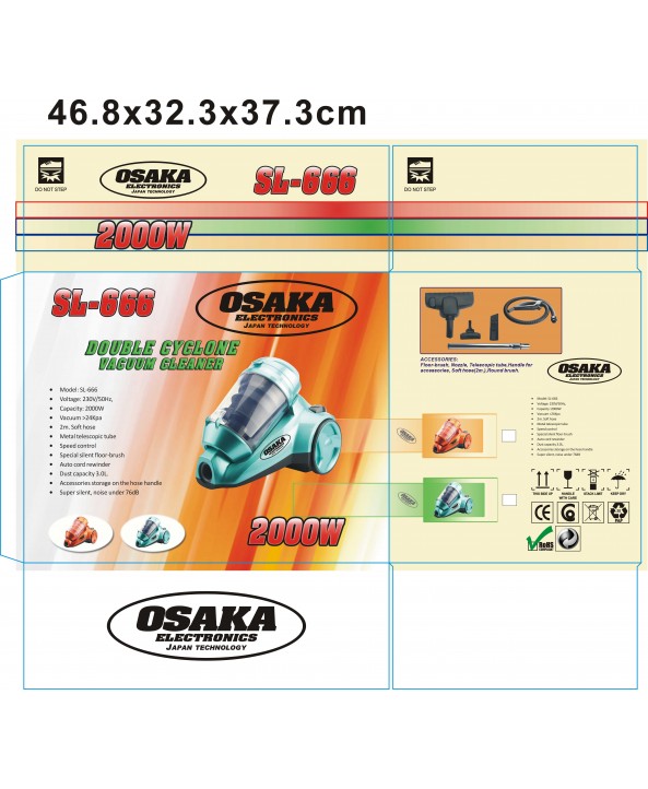 ASPIRADORA OSAKA SL-666